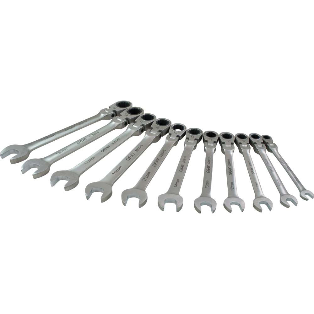 1/2 Dr. 7 Piece Extra Long - Metric Hex Head Socket Set – Gray Tools  Online Store